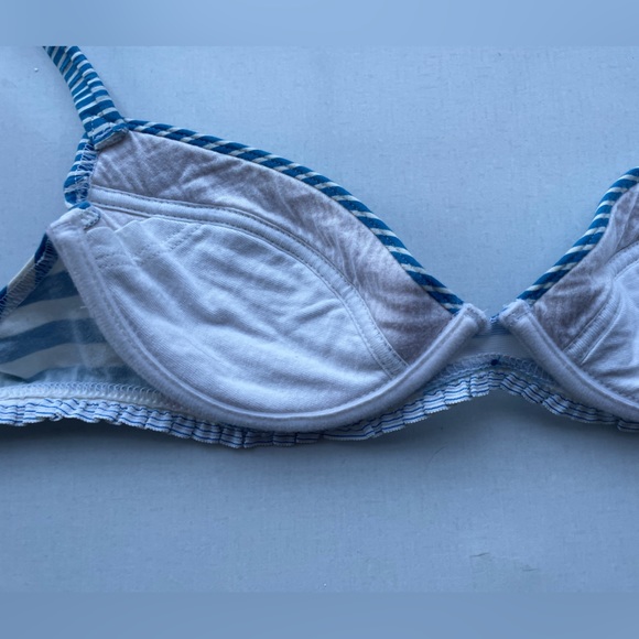 Intimissimi Bra Blue and White Striped - Picture 2 of 3